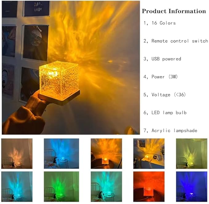 Wave Night Lamp – Luxerra